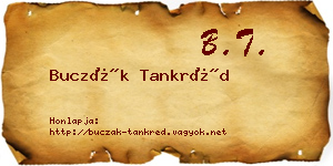 Buczák Tankréd névjegykártya